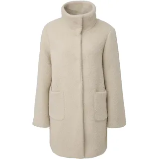 s.Oliver - Mantel mit Herringbone-Muster, Damen, Beige, 42