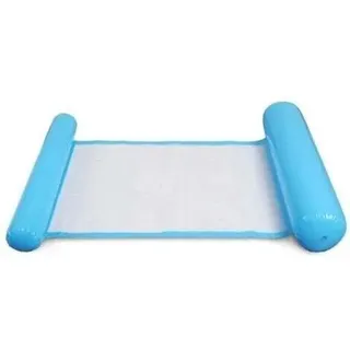 Blaue Mehrzweck-schwimmhängematte, 4-in-1 Aufblasbare Pool-schwimmhilfe, Neigbare Schwimmhängematte, Faltbare Mehrzweck-wasserhängematte, Tragbare Schwimmhängematte, Ultraleichte Schwimmhilfe