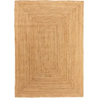 benuta pure Jutta Juteteppich 120 x 170 cm Braun