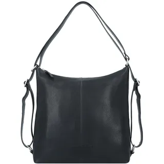 Burkely Soft Skylar Schultertasche Leder Black