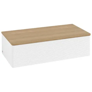 Villeroy & Boch Antao Sideboard 100 x 26,8 x 50 cm Weiß / Eiche