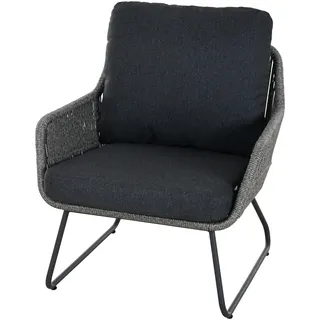 Siena Garden Kansas Loungesessel 74 x 120 x 76 cm grau