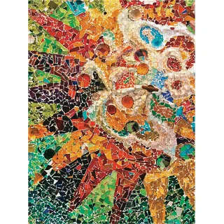 Paperblanks Gaudi's Sun Gaudi's Mosaics Jigsaw Puzzles 1000 Pieces