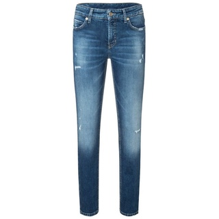 Cambio Slim-fit-Jeans Jeans PARIS Mid Waist blau 34