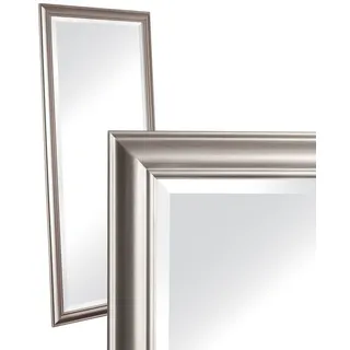 LC Home Spiegel LC Home Wandspiegel Spiegel Schlicht Silber ca. 180x80 cm silberfarben