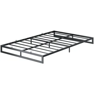 VitaliSpa Bettgestell Lenora, Schwarz, 140x220