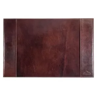 ALPENLEDER Schreibunterlage Tessin 51,5 x 29cm Marronato