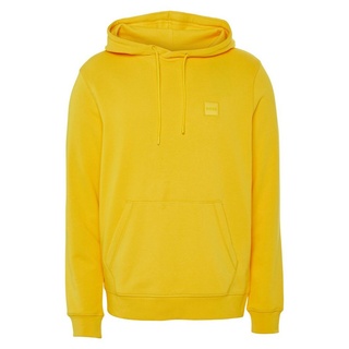 BOSS ORANGE Kapuzensweatshirt Wetalk (1-tlg) mit gesticktem BOSS Markenlabel gelb L