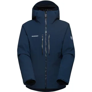 Mammut Stoney HS Thermo Hooded Jacke Skijacke Blau L