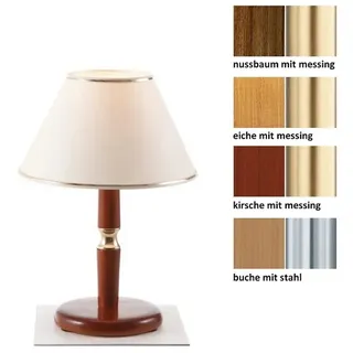 Tischleuchte Lampen Gr. Ø 30 cm Höhe: 42 cm, rot (kirschfarben) Tischlampen