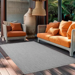 Ayyildiz Giza Outdoor-Teppich 240 x 340 cm Grau