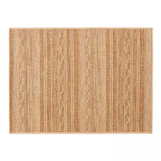Oviala Business Rechteckiger Teppich aus Polypropylen 120x160 cm rostbraun
