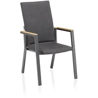Kettler Rasmus Stapelsessel 60 x 62 x 100 cm anthrazit 1 St.