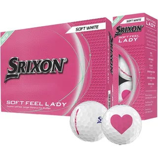 Srixon Golfbälle Soft Feel Lady VALENTINE - 12er Pack