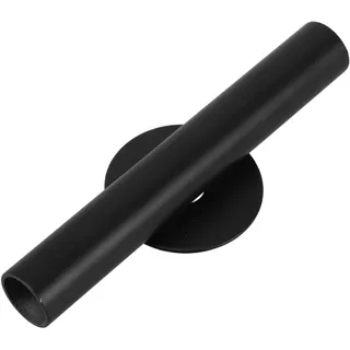 TINEASUR Metall Wandvase Schwarz Wandblumenhalter Ohne Bohren Für Wohnzimmer Schlafzimmer Kompakte Wanddekoration