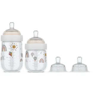 Mepal Starterset babyflasche Mio - Rainbow