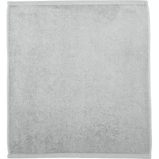 Geschirrtuch ROSS "Küchen-Frottiertuch, 50x50 cm", silber (chrom), B:50cm L:50cm, 100% Baumwolle, Geschirrtücher, Geschirrtuch, vielseitig einsetzbarer Küchenhelfer aus 100% Baumwolle, unifarben
