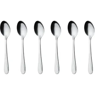 Gräwe Espressolöffel 6 St. Edelstahl 10,5 cm Silber poliert