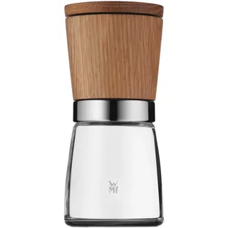 WMF Gewürzmühle NATURE, Glas - Eichenholz - Cromargan Edelstahl 18/10 - mit Keramikmahlwerk