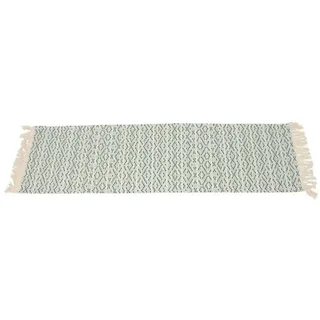 Home-trends24.de Tischläufer Tischläufer Maison Tischdecke Tischdeko Tischband Boho Grün 40 x 150 beige