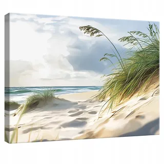 LEINWANDBILD Strand Meer Natur Modern 120x80