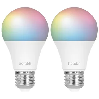 Hombli Smart Bulb 9W E27 RGB 2 St.