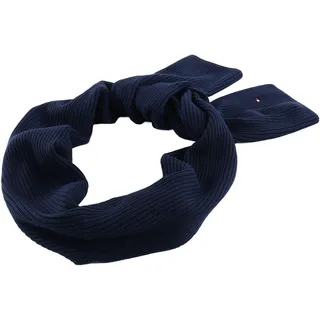 TOMMY HILFIGER Schal TH Flag Pima Cotton Cash Scarf Space Blue