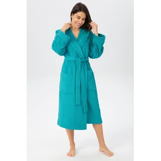 OTTO home Bademantel Sanremo Blau XXL