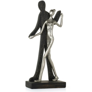 Moritz Skulptur Tanzpaar Tänzer und Tänzerin Holz Deko Figur Tischdeko Dekoration für viele Anlässe