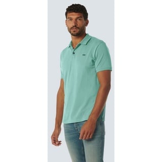 NO EXCESS Poloshirt - kurzarm Poloshirt - T-Shirt - Solid Stretch grün XL