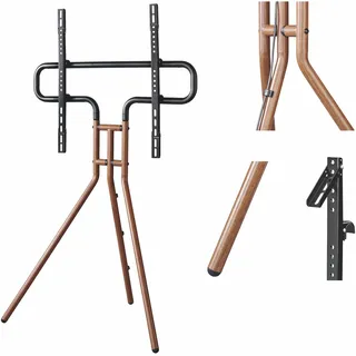 Hama Staffelei-Design TV-Stand 191 cm Walnuss Holz