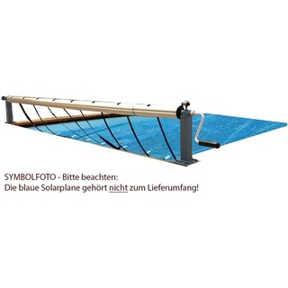 Manueller Aufroller für Holz Pool (max. Breite 5.50 m) Sommer/ Solar Abdeckungen
