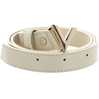 VALENTINO Damen göttlich Belt, Ecru/Gold, One Size - Einheitsgröße