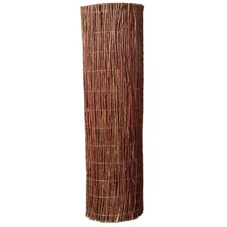 UNUS GARDEN Balkonsichtschutz Sichtschutz Weide (1-St) braun 500 cm x 90 cm
