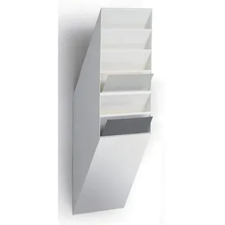 Durable Flexiboxx 6 A4 Prospektspenderset 240 x 69 cm 1 St. Weiss