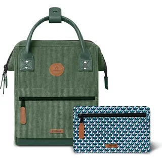Cabaïa Adventurer Recycled Velvet Backpack Niagara