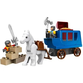 LEGO Duplo 4862 - Castle Kutsche mit Schatz, 15 Teile