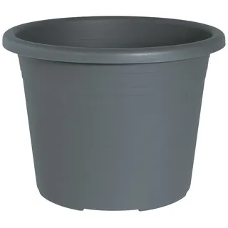 geli Cylindro Blumentopf Anthrazit – Ø35cm Kunststoff Pflanztopf 14.5L