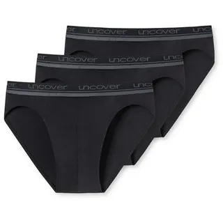Schiesser Slip Schiesser diverse Herren Slips und Shorts (3-St) unterhose unterwäsche basic schwarz 6