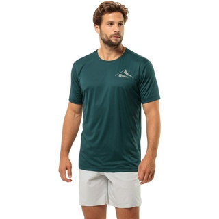 Jack Wolfskin Peak Graphic T-Shirt Men Funktionsshirt Herren 3XL emerald emerald