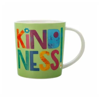 Maxwell & Williams Becher Be Kind - Kindness 380 ml, Porzellan bunt