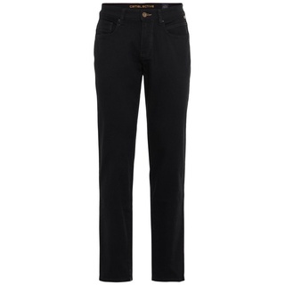camel active Regular-fit-Jeans Regular Fit 5-Pocket Jeans Forever Black schwarz 38/34
