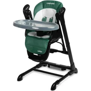 Caretero Indigo Stuhl + Schaukel schwarz und grün - Grün
