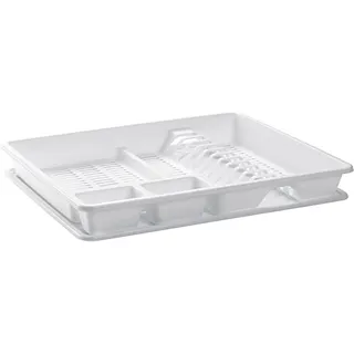 Plastic Forte Abtropfgestell, Weiß, 48 x 38 x 9 cm (0253)