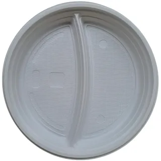 CWPACK Menüteller 22 cm weiß 100er Set
