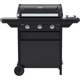 Campingaz Compact 3 LS Gasgrill 3 Brenner Emaillierter Stahl Piezo-Zündung - Schwarz