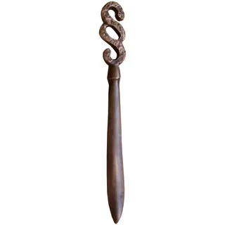 Wilde Brieföffner Paragraph 20 cm Bronze