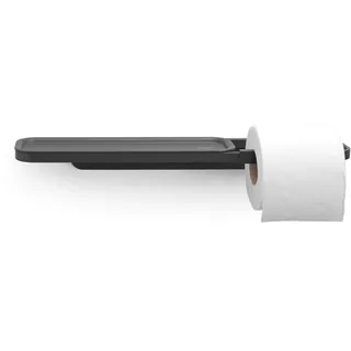 Brabantia Mindset Toilettenpapierhalter mit Ablagebrett