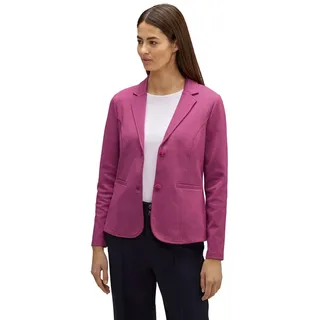 Street One Damen Qr Basic Blazer, Cozy Pink Melange, 44 - 44
