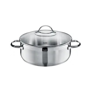 SILIT Achat Bratentopf 2101253068 , Durchmesser: 24 cm
